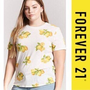 Forever 21+ | "When Life Gives You Lemons" Short Sleeve Tee | Size 1X